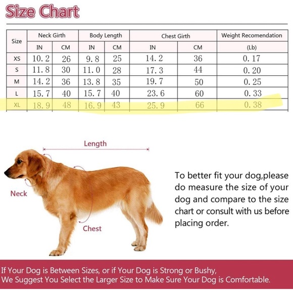 GearPro Dog Clothes Winter Cotton-Padded Jacket Hoodies Puppy Cold Weather. XL - Picture 2 of 2